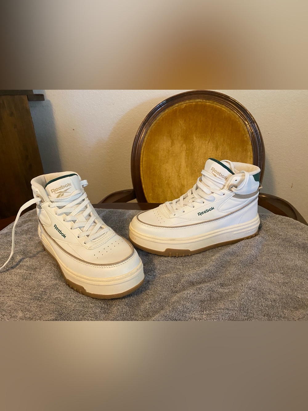 Reebok High-Top Club C Geo Mid Sneakers